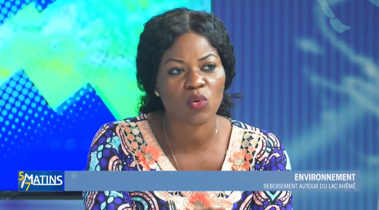 L&rsquo;ONG PAULY AFRIQUE BIO était sur le plateau de l&rsquo;ORTB sur la rubrique « Mardi Environnement » de 5/7 Matins